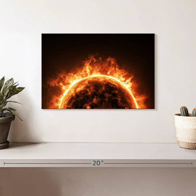 Oberle Solar, 8" H x 12" W