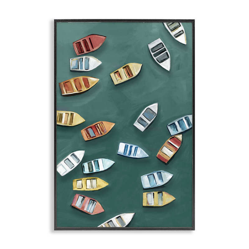 «Drifting Colors», giclée encadrée par Hannah Dawson, H 18 po x l 12 po, Giclée encadrée noir minuit