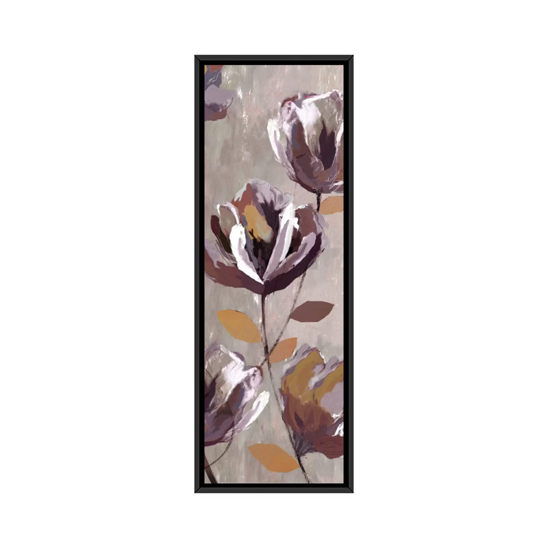 « cameroun floral i » par pi studio, reproduction d’impression sur toile tendue, H 72 po x l 24 po x P 1,5 po