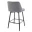 Tabouret de bar et de comptoir pivotant de 25,6 po Deboroh-192839007