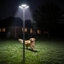 Lampadaire solaire Fontane 750-LED avec mât en acier de 10 pi et télécommande-1304666922-1292735885