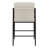 Atik Upholstered Counter Stool with Metal Frame-1122869010