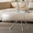 Creamy style modern simple coffee table