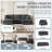 Upholstered Sectional Sofa With Ottoman