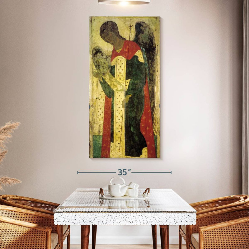 Archangel Gabriel, 54" H x 27" W