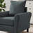 Danaysha 34.65" W Comfy Accent Armchair-424973042