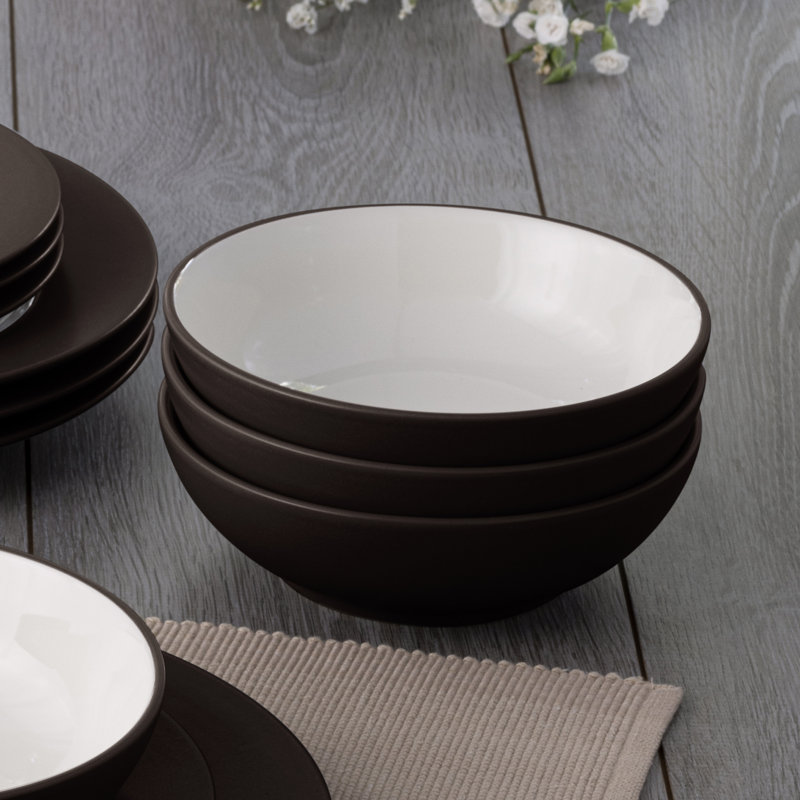 Bols à soupe / céréales Noritake Colorwave, 7 po, 22 oz, Chocolat