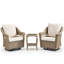 Ensemble de 2 chaises pivotantes Quirama-941059073