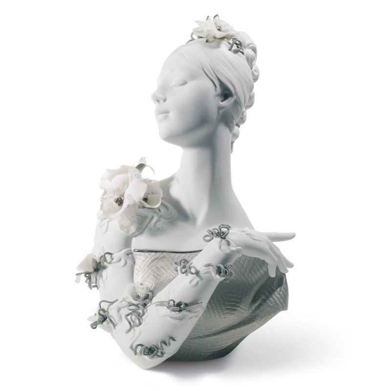 My Fair Lady Bust, Silver Lustre
