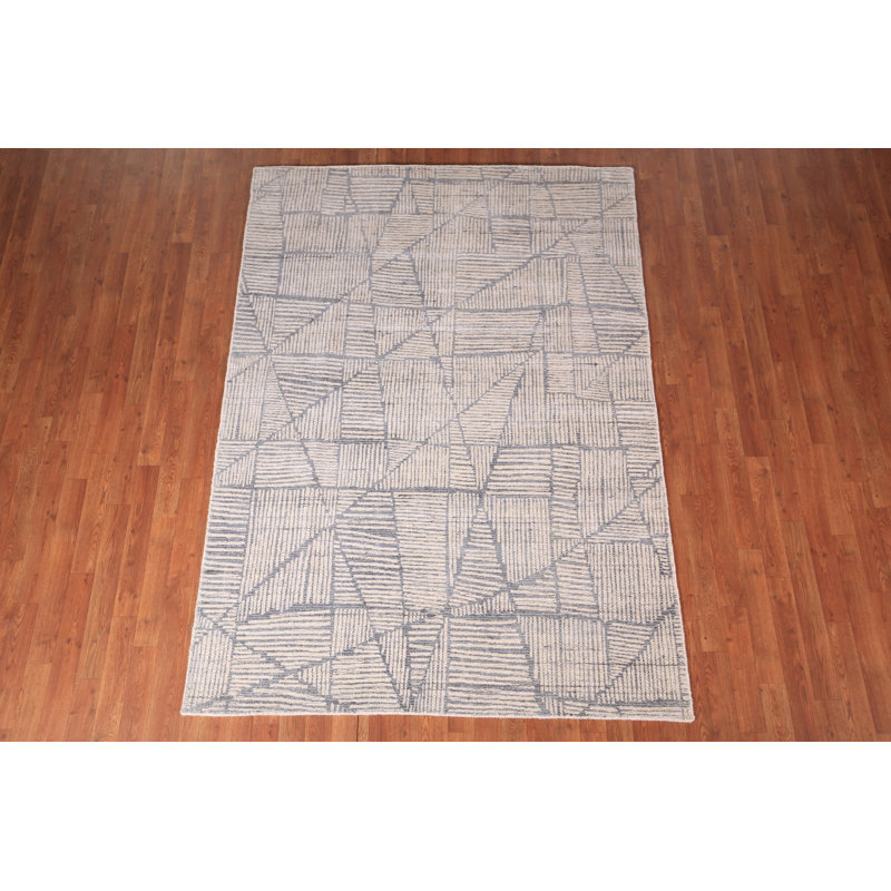All-Over Abstract Modern Area Rug