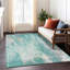 Tapis sarcelle intérieur / extérieur lavable à la machine Claudian ACN1640-104236021