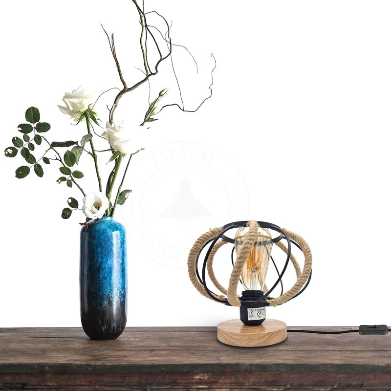 Lamp, 8cm H 12cm W 12cm D