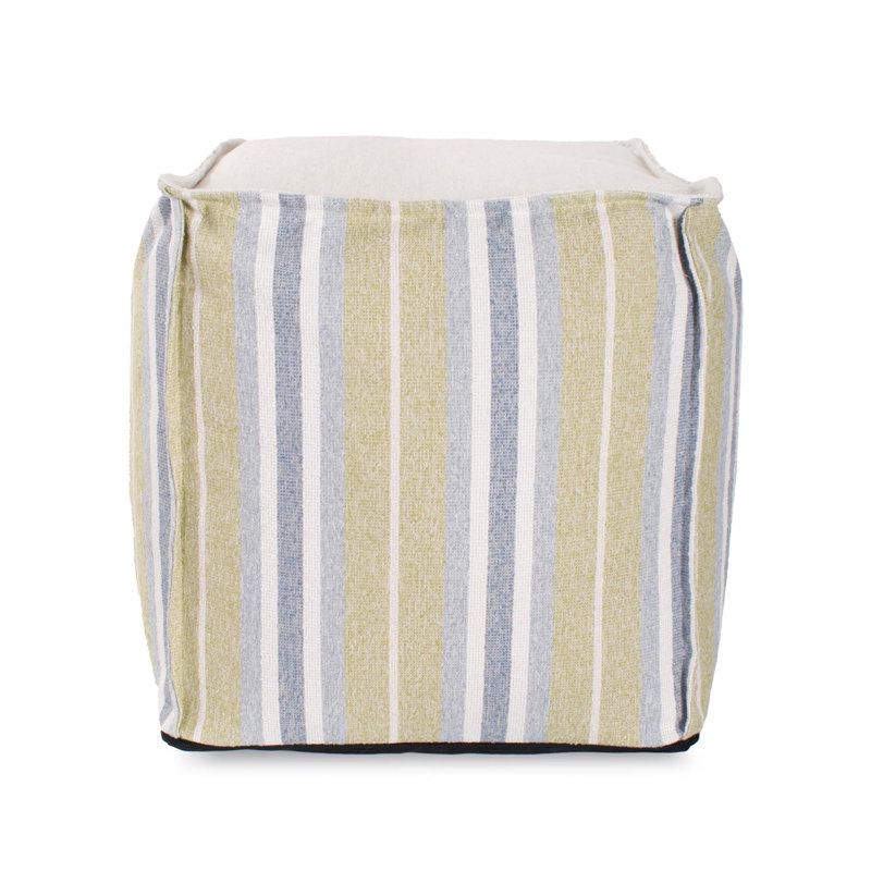 Pouf carré Lindalee, Sable
