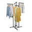 Portant à vêtements en acier inoxydable 38,2 po Rosealie-112676825