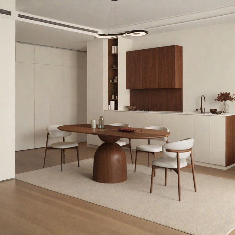 Ensemble de table de salle à manger Parquet, H 29,53 po x L 55,12 po x l 31,5 po