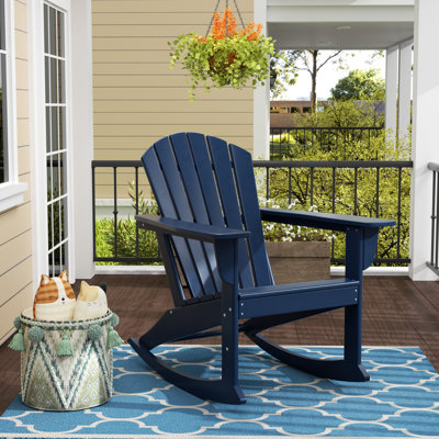 Alcide HDPE Rocking Adirondack Chair