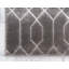 Tapis à motif géométrique gris / argent Corando-40284634