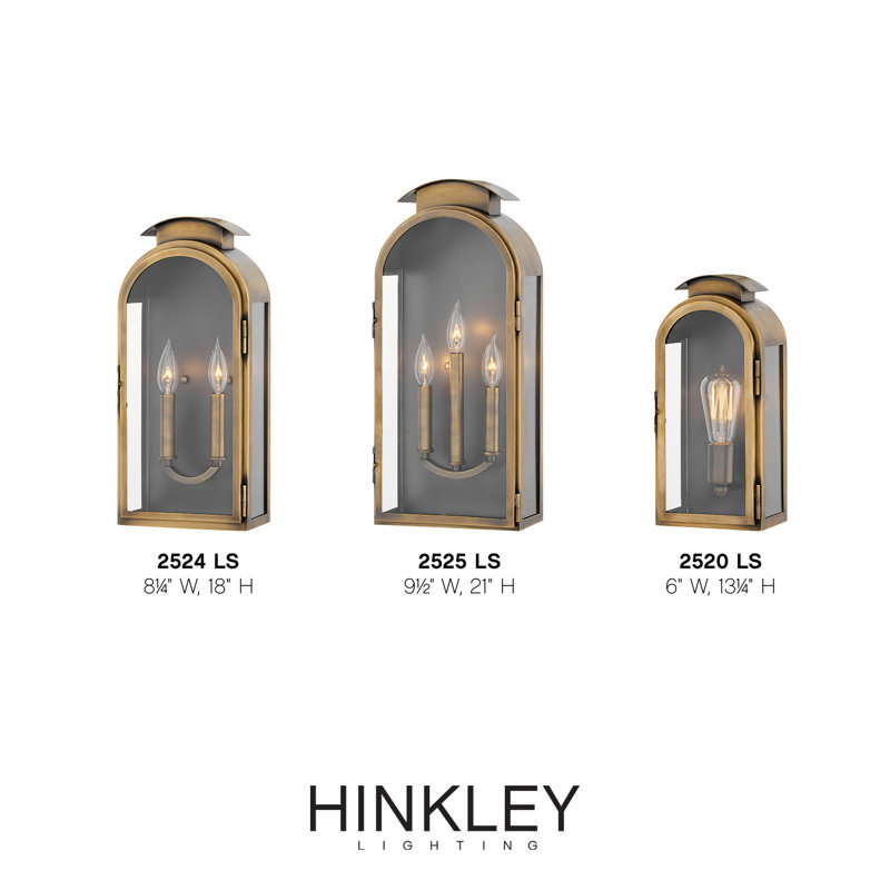 Rowley 2-Light Outdoor Wall Lantern