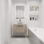 Meuble-lavabo mural simple 29,5 po avec plateau en pierre frittée Devotia