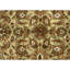 Hand Knotted Wool Oriental Area Rug in Green And Ivory