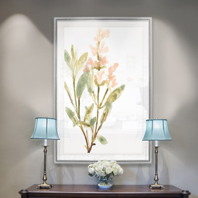 Earthtone Herbs IV' Print on Canvas