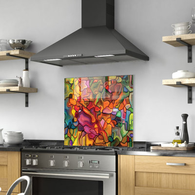Decorative Tempered Glass Painting