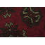 Tapis afghan tribal rouge oriental 5 x 6
