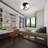3-light Glass Flush Mount Lights-592787649