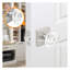 Bouton de porte rond en verre cristal, passage-104653863-139345968