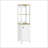4-Shelf Linen Cabinet-1827384000