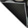 Machine Washable Indoor/Outdoor Xhevrie Black Rug