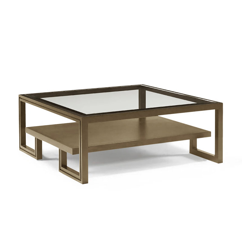 North Shore Coffee Table, Smoked Ash-Sandblasted