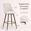 Tabouret pivotant de 26 po avec repose-pieds Culloden-27165093