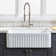 Versatile Fireclay Kitchen Sink With Multiple Resistant Properties And Extraordinary Design