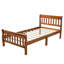 Structure de lit simple Wood-395041489