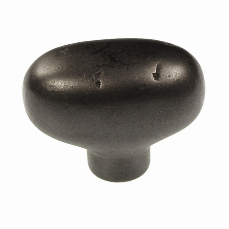 Carbonite 1 7/8" Length Oval Knob