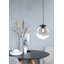 1 - Light Black Matt Sphere Pendant-50946286