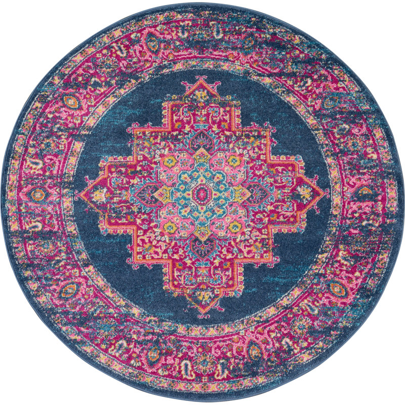 Oriental Indoor Rug, Round 8'