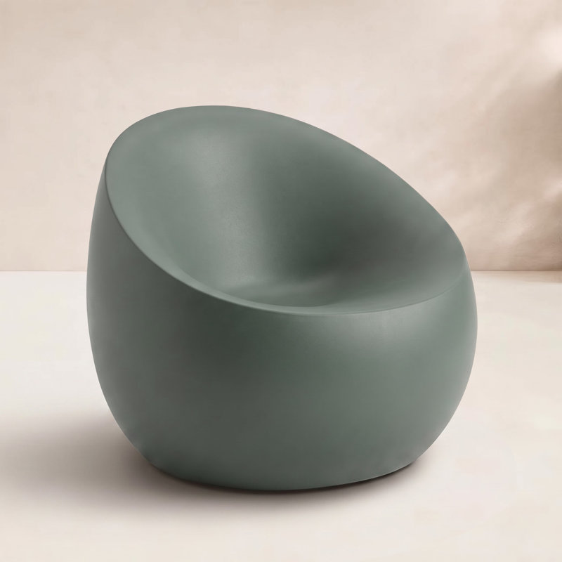 Stone Patio Chair, Green