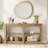 59" Console Table with Storage Shelves-1892560290