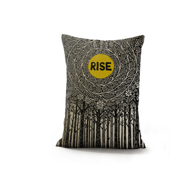 Oreiller en faux bois Rise