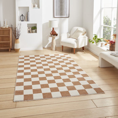 Paulean area rug Machine Woven Rectangle Walnut