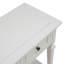 Console de style rétro classique avec trois tiroirs supérieurs et une tablette inférieure de style ouvert, table de couloir-494288989
