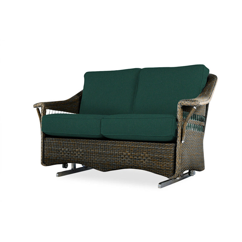 Nantucket Outdoor 2 - Seat Loveseat, Mink, Bamboo Bay Sky
