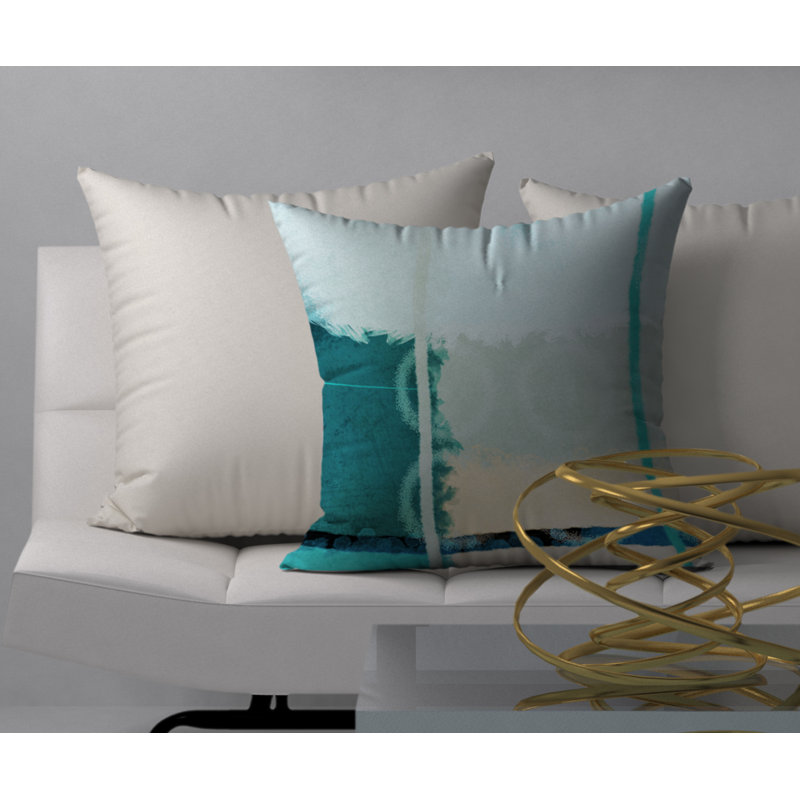 Coussin décoratif carrée grande épinette, 24 po x 24 po