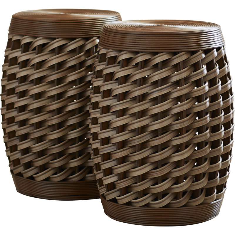 Ensemble de tabourets de jardin Laskey