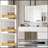 Vanity Desk With Mirror And LED Light Strip,Dressing Table With Large Drawer, 3 Level Storage Dresser & 3 Lighting Modes Adjustable Brightness, Suitable For Bedroom-381218864