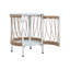 Finnerty Patio Woven Rope Side Table With Glass Top & Shelf