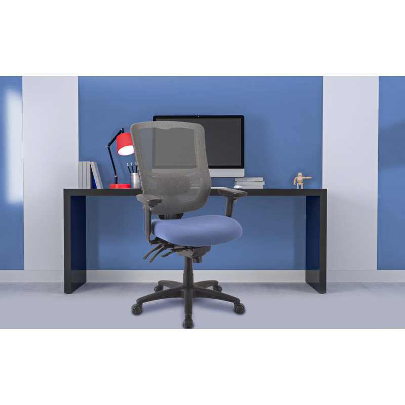 Tempur-Pedic TP7800 Mesh Back Ergonomic Swivel Office Chair, Light Blue