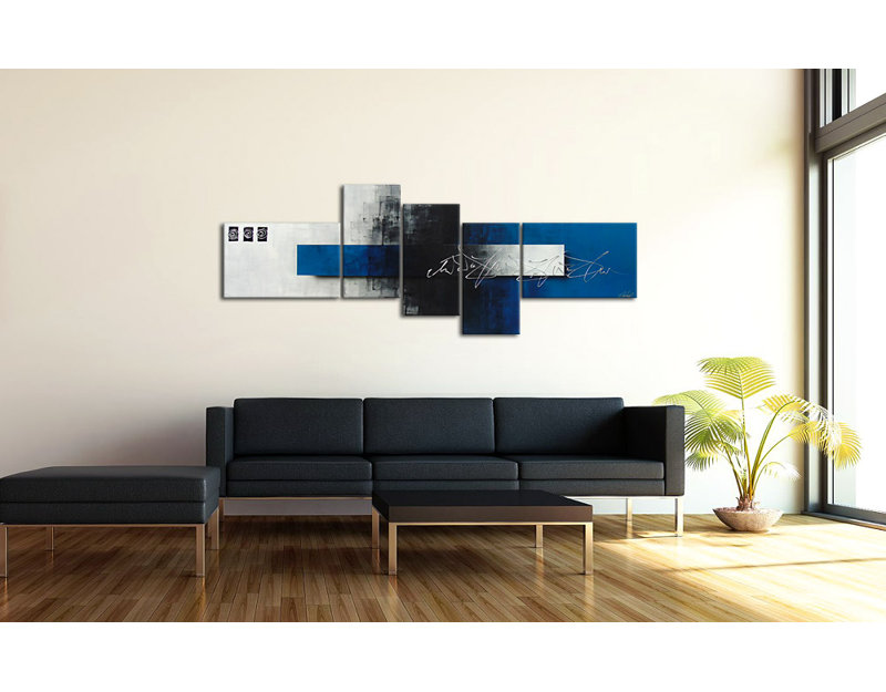 5 Piece Painting on Canvas